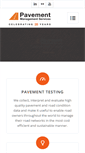 Mobile Screenshot of pavement.com.au